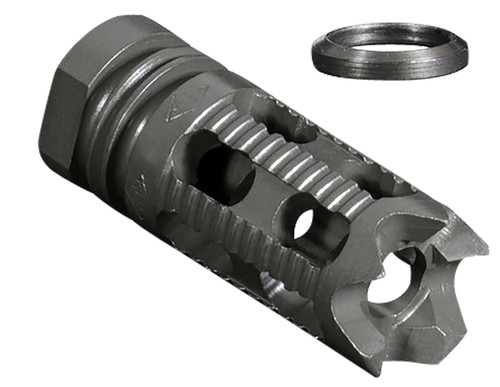 Yankee Hill 285M1 Phantom Comp/Brake Aggressive End 1/2"-28 tpi 2.25" OAL for 5.56mm