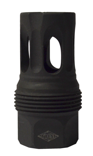 Yankee Hill 444524B sRx QD Flash Hider Short Black Phosphate Steel 11/16"-24 TPI for sRx Adapters