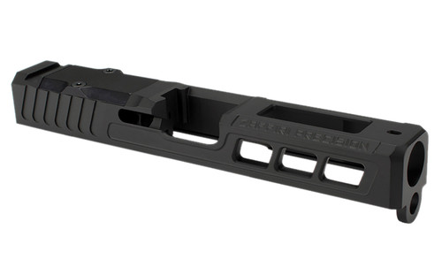 Zaffiri Precision ZPS.3.19.BLK ZPS.3 Custom Slide Fits Glock 19 Gen 3 Black 17-4 Stainless Steel