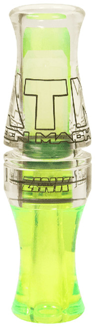Avian X ZNK-ZNK6027 ATM Green Machine Single Reed Lemon Drop Polycarbonate Attracts Ducks