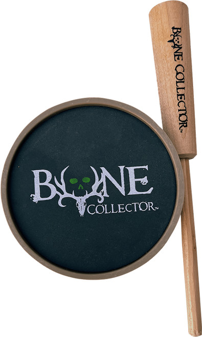 Bone Collector BC110013 Light's Out Slate Pot Turkey Call with Hardwood Striker Black/Brown