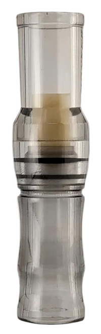 Duck Commander DCCANG Goose Commander Open Single Reed Canada Goose Call, Clear Polycarbonate