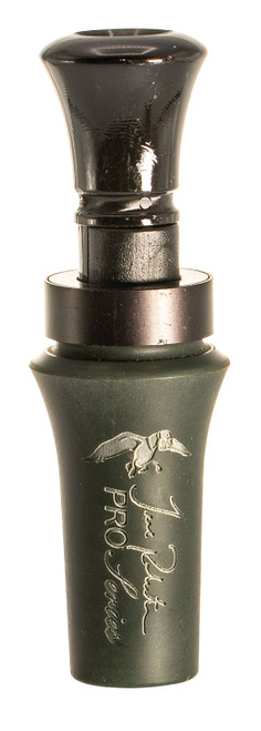 Duck Commander DCPROAOD Jase Pro Series Open Duck Call Double Reed Mallard Hen, OD Green Acrylic