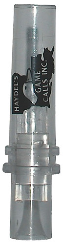 Haydel's W81 Wood Duck Squealer Open Call - Clear Plastic