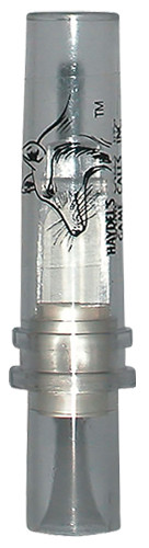 Haydel's Game Calls PC84 Magnum Predator Open Call - Adjustable Cottontail Distress Sounds, Clear Acrylic