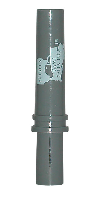 Haydel's Game Calls GW01 Gadwall Open Call - Drake Tat-Tat & Hen Quack Duck Sounds, Gray Acrylic