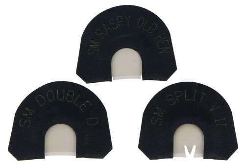 Hunters Specialties STR05934 Lil Strut Starter Pack Diaphragm Turkey Call Black
