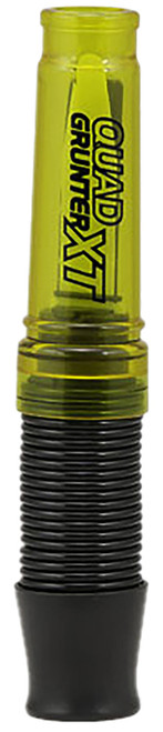 Hunters Specialties HS-100199 Quadgrunter XT 2 Deer Call Buck Doe Fawn Vocalizations Black/Yellow