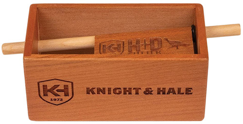 Knight & Hale KHT0208 HD Cutter Turkey Friction Call Brown Wood