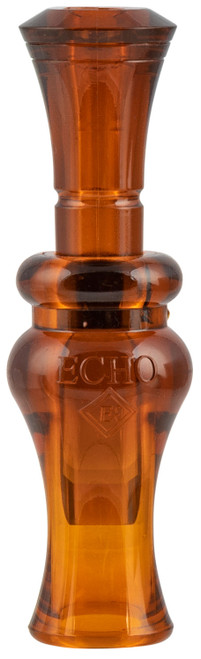 Echo Calls 77784 Trash Talker Double Reed Mallard Duck Call Brown Polycarbonate