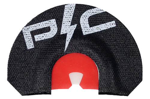 Power Calls 24243 Ghost Cut Turkey Diaphragm Call Black/Red