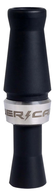 Power Calls 21271 Megawatt Single Reed Open Mallard Hen Call Stealth Black Acrylic