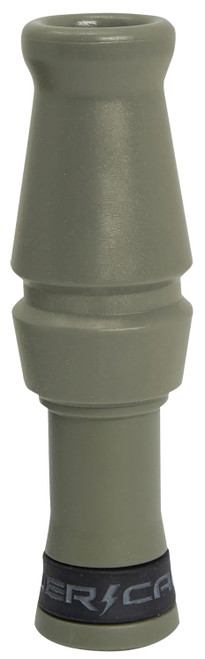 Power Calls 21261 Impact Single Reed Open Mallard Duck Call OD Green Polycarbonate/Acrylic
