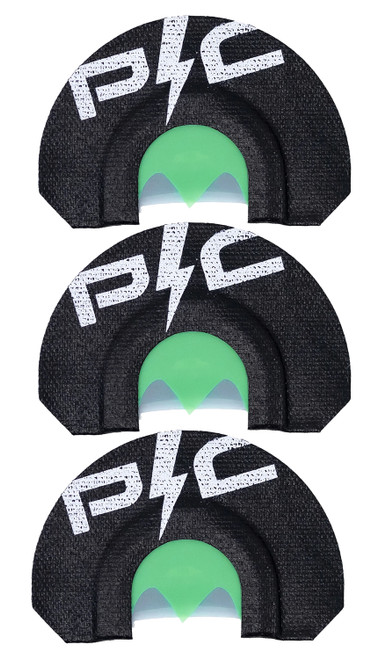 Power Calls 24251 Bat Wing Cut Turkey Diaphragm Call - Black/Green