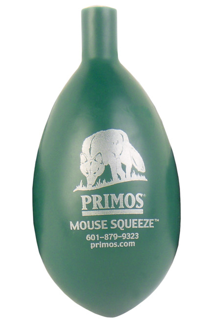 Primos 304 Mouse Squeeze Predator Call - Mouse & Rodent Sounds, Green Rubber