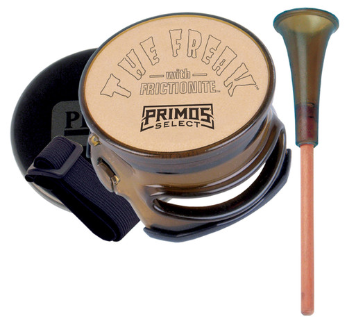 Primos 226 The Freak Turkey Pot Call with Frictionite Surface