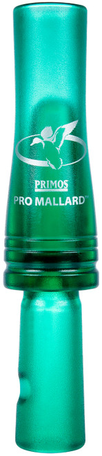 Primos PS804 Pro Mallard Single Reed Duck Call - Open Call, Green Plastic