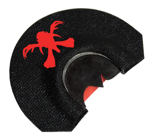 Primos PS1246 Hook Hunter Long Double Reed Turkey Diaphragm Call - Black