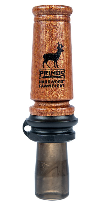 Primos 721 Hardwood Fawn Bleat Open Deer Call Distress Bleat - Brown Hardwood