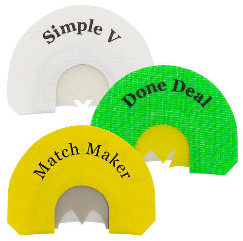 Rolling Thunder TC999-CLASSIC Classic Diaphragm Turkey Call 3 Calls Pack