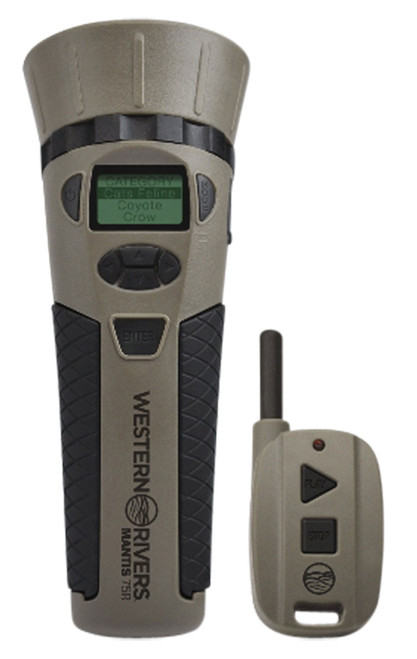 Western Rivers GC75 Mantis 75R Electronic Game Call, 75 Sounds, Remote Control, Brown
