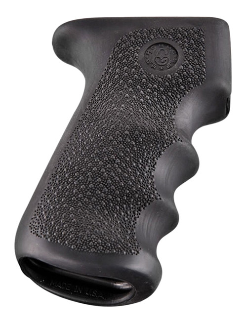 Hogue 74000 Cobblestone Black Rubber Grip with Finger Grooves for AK-47 and AK-74