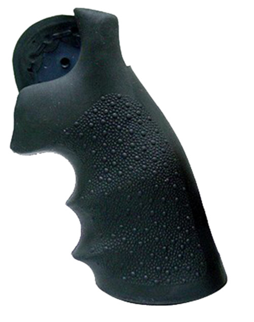 Hogue 29000 Black Rubber Monogrip with Finger Grooves for S&W N Frame Square Butt