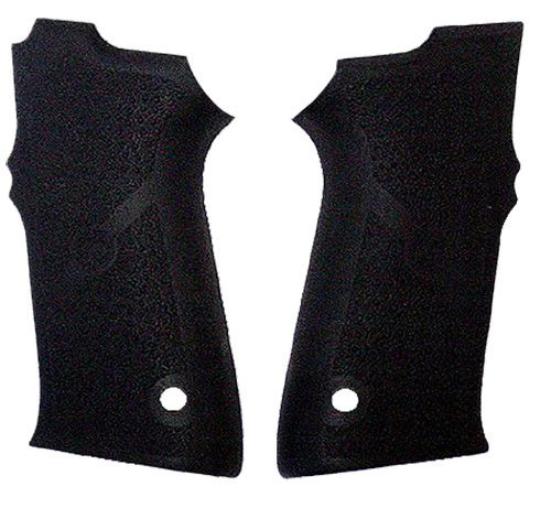 Hogue 40010 Grip Panels Black Rubber for S&W 5906, 4006