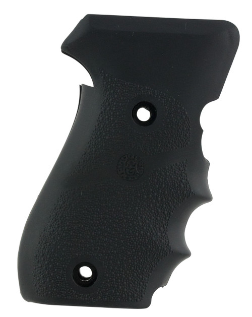 Hogue 20000 OverMolded Cobblestone Black Rubber Grip with Finger Grooves for Sig P220