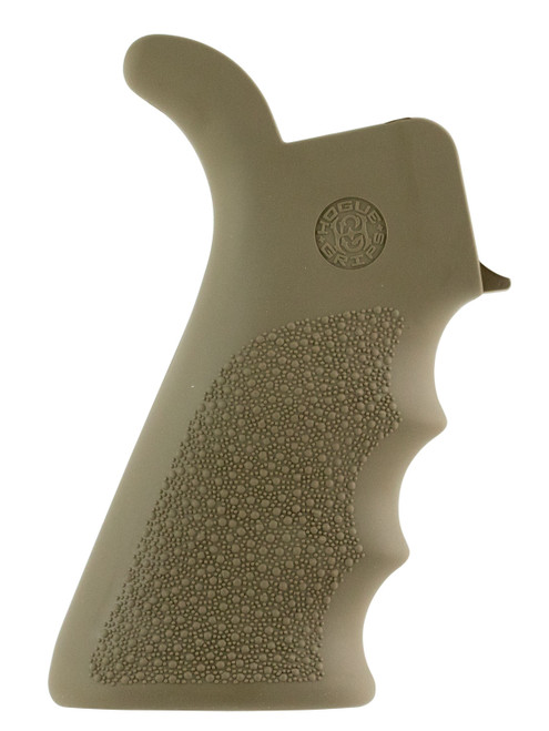 Hogue 15023 Desert Tan Rubber OverMolded Beavertail Cobblestone Grip for AR-15