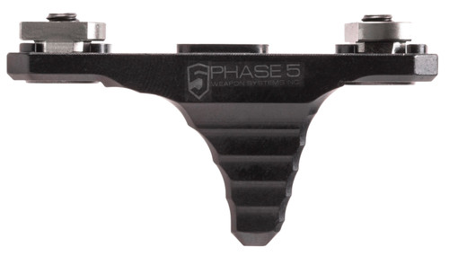 Phase 5 Weapon Systems MHSMLOKBL M-LOK Mini Hand Stop Black Anodized Aluminum