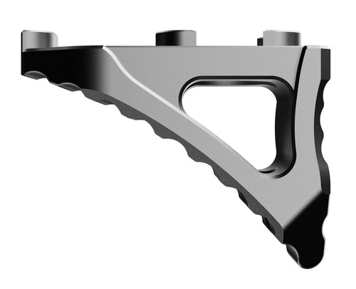 Rise Armament RA030GPHT Skeletonized Micro Hand Stop Graphite Aluminum for M-LOK Handguard