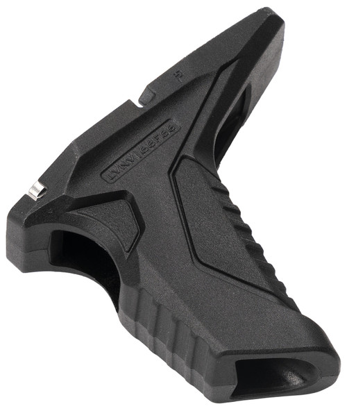 Strike Industries Angled HandStop with Cable Management Black Polymer