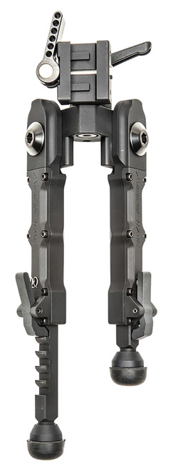 Accu-Tac BRBG200 BR-4 G2 Bipod 5.5"-8.25" Adjustment Black Hardcoat Anodized Aluminum