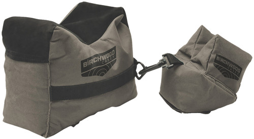 Birchwood Casey GRF Filled Shooting Rest Rifle/Shotgun Prefilled Black/Tan Polyester Suede