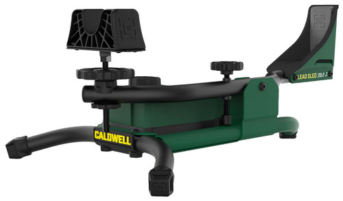 Caldwell 1232952 Lead Sled Solo 2 Shooting Rest for Rifle and Shotgun Black/Green