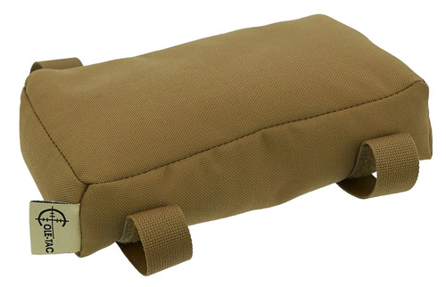 Cole-Tac FB204 Prefilled Flat Rifle Shooting Bag Coyote Brown Cordura Nylon