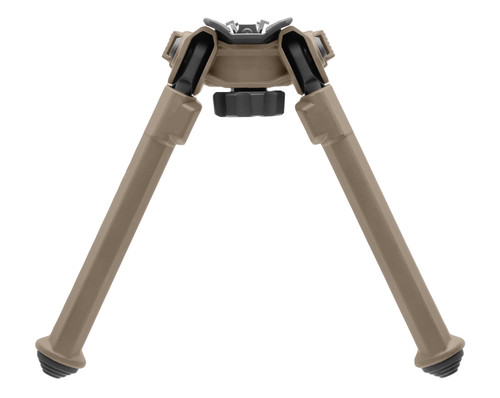 Magpul MAG1174-FDE MOE Bipod Flat Dark Earth Polymer, Sling Stud QD Mount, 7-10" Vertical Adjustment