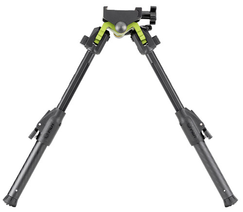 MDT 105560GRN GRND-POD Bipod Green/Black Carbon Fiber/Aluminum, 4.50"-9", Fits Picatinny Rail