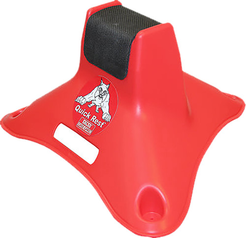 MTM Case-Gard Quick Rest Front Rifle Rest Red Plastic Lightweight