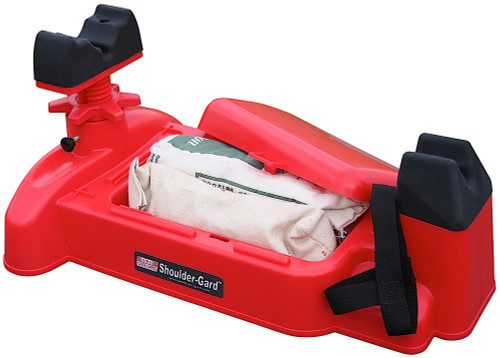 MTM Case-Gard SGR30 Shoulder-Gard Rifle Shooting Rest Red Polymer