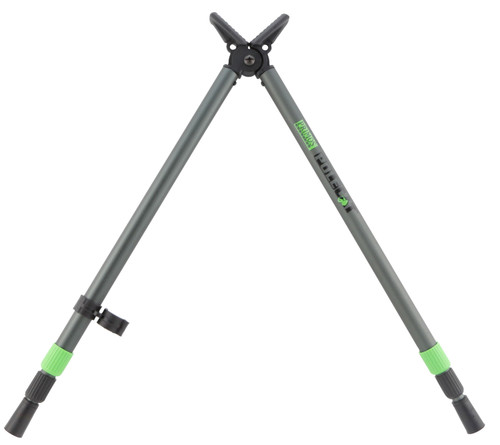 Primos 65482 Pole Cat Short Bipod Shooting Stick, Black Aluminum, 16-38"
