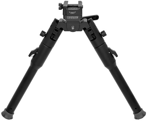 Warne 7913M Skyline Lite Bipod Matte Black Fixed Picatinny Aluminum