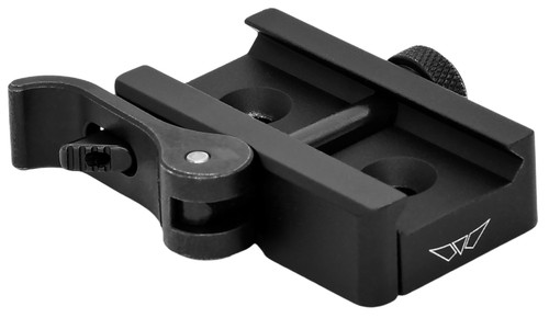 Warne 7958M Skyline Picatinny Rail Adapter for Bipods Black Anodized Aluminum/Steel