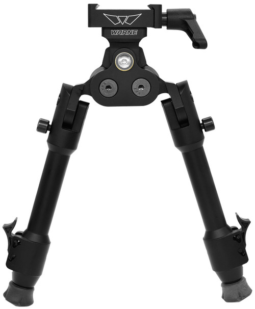 Warne 7924M Skyline Pro Bipod Black Anodized ARCA Interface Head Precision Legs