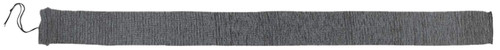 Allen 131 Heather Gray Stretch Knit Gun Sock 52" Silicone-Treated with Cinch Closure & ID Label