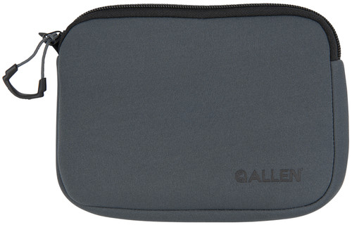 Allen 3635 Pistol Pouch Charcoal Padded Neoprene for Compact Handguns