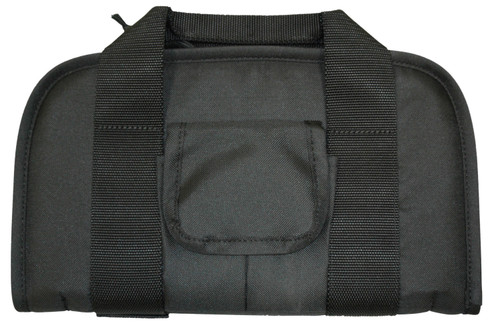 Bob Allen Max-Ops Tactical Handgun Case Black Water Resistant 600D Polyester w/ Mag Pocket