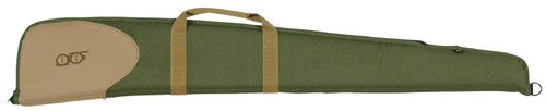 Bob Allen 16504 Classic 48" Shotgun Case Olive Green/Khaki 600D Polyester Foam Padded