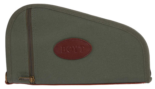 Boyt Harness 0PP440009 Heart-Shaped Pistol Rug 14" OD Green Soft Case
